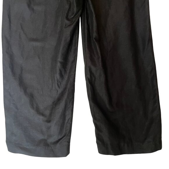 Aritzia Wilfred Linen Blend Effortless Pant • Black • US 2 - Picture 6 of 13
